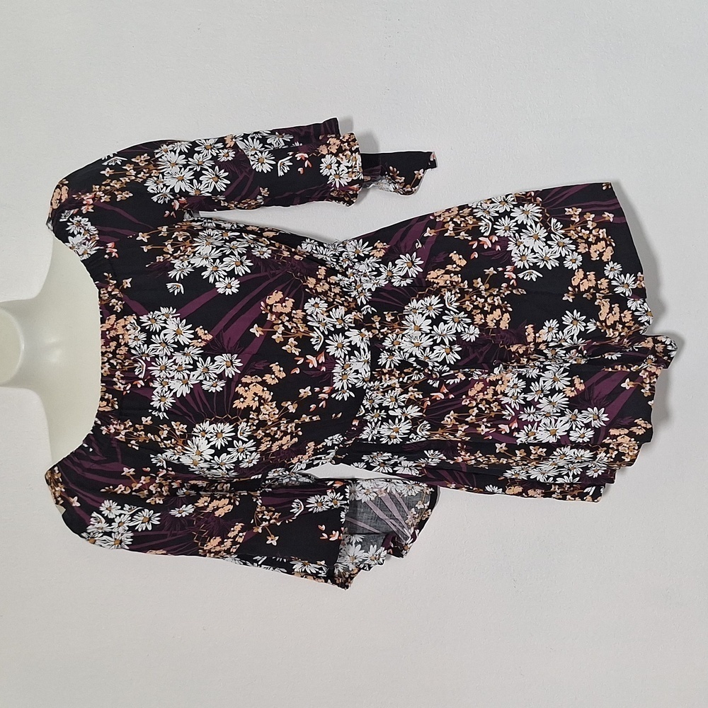 Express Romper Black Floral